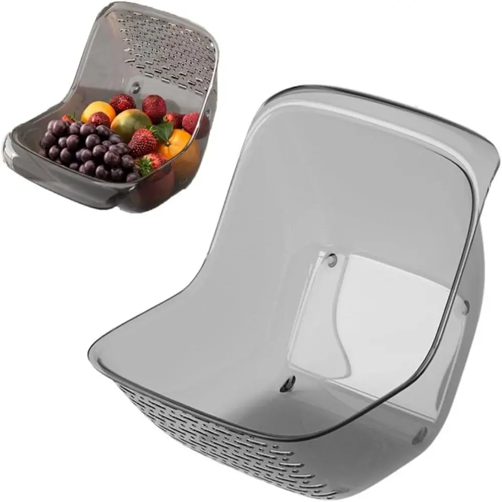 Multifunctional Sink Drain Basket Vegetable Washing Basin Home Kitchen Organizer Kitchen Washing Basket Draining Bowl Wash Rice