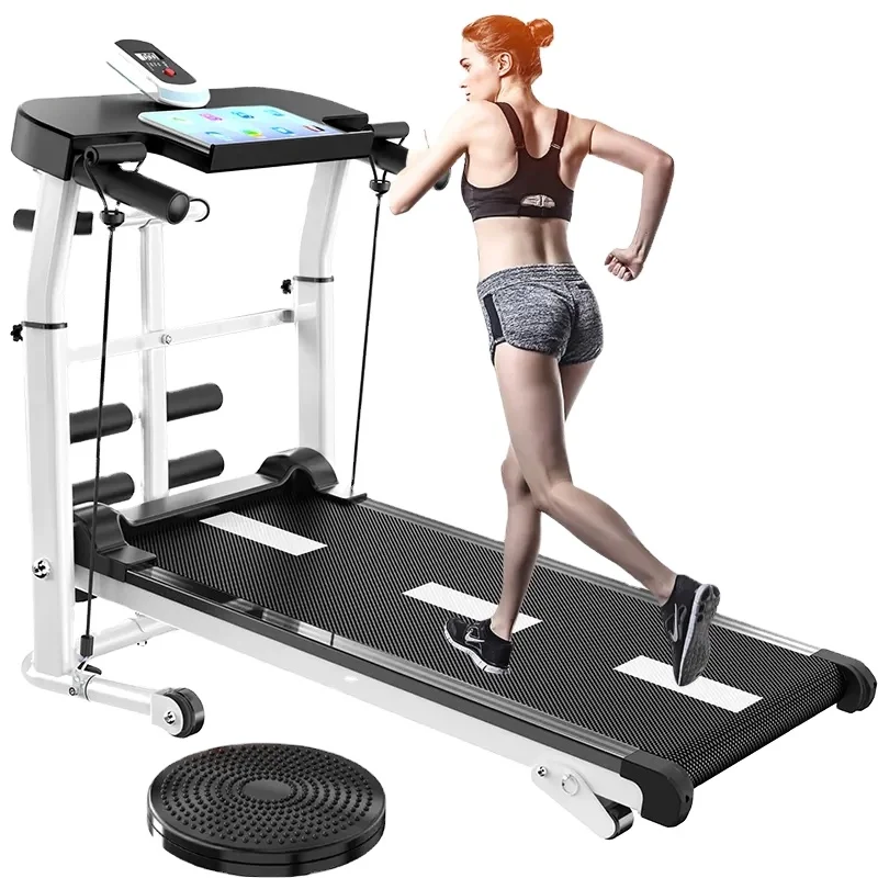 

Running Machine Fitness Equipment Home Use Treadmill Folding Manual Treadmill Mechanical Small Walking Machine Silent Treadmill