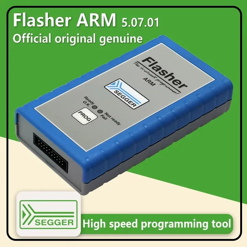 Flasher ARM 5.07.01 SEGGER Designed specifically for Arm-based microcontrollers with on-chip and/or external flash memory