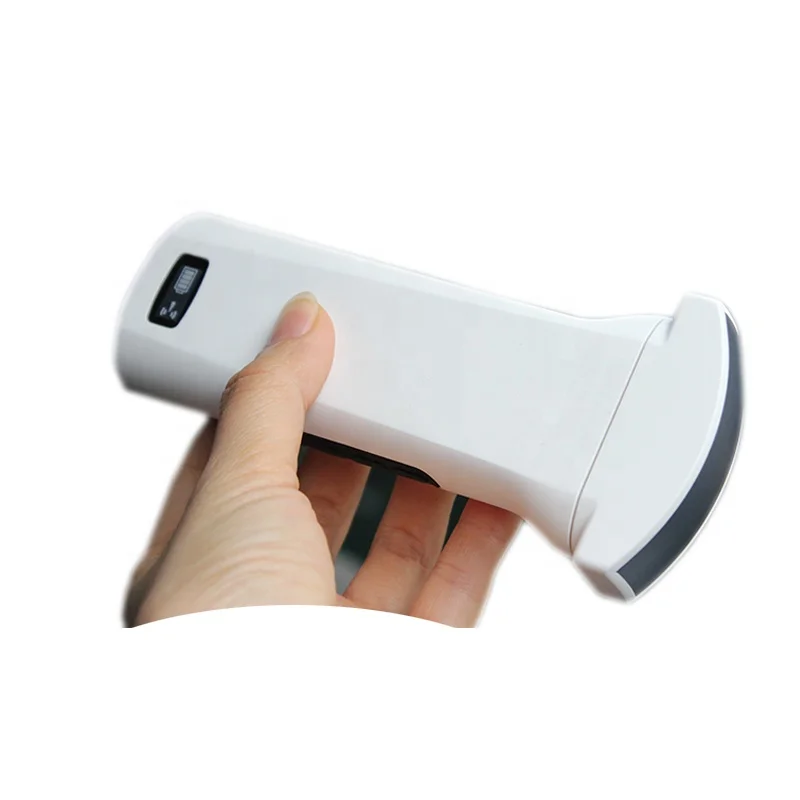 New RES RUA009 Electric 192 Elements Portable Convex Wireless WiFi Color Doppler Ultrasound Probe Scanner Cardiac Use CE