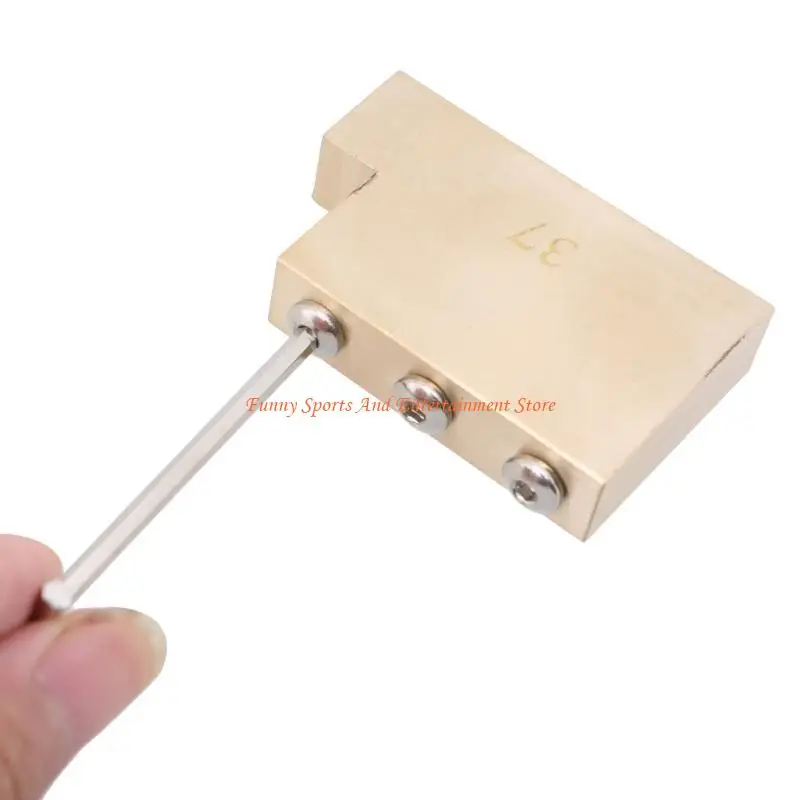 C4DE Tremolo Block for Floyd Rose Tremolo Bridge, 32/34/37/42mm Tall Tremolo Block
