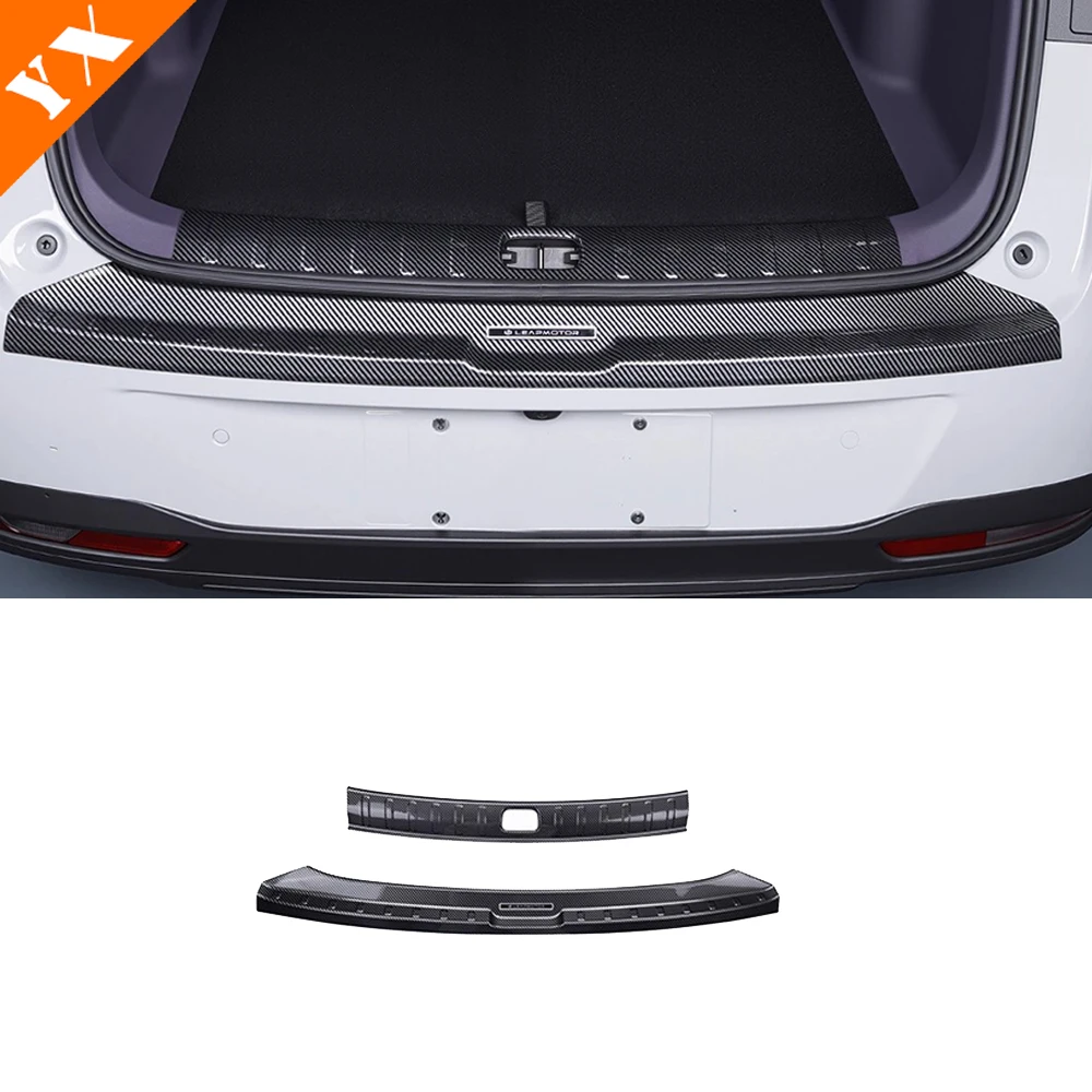 

For Leapmotor B10 accessories Car Rear Panel Decorative Protective Cover,Trunk Door Interior Protection Panel,Anti Hit/Scratch