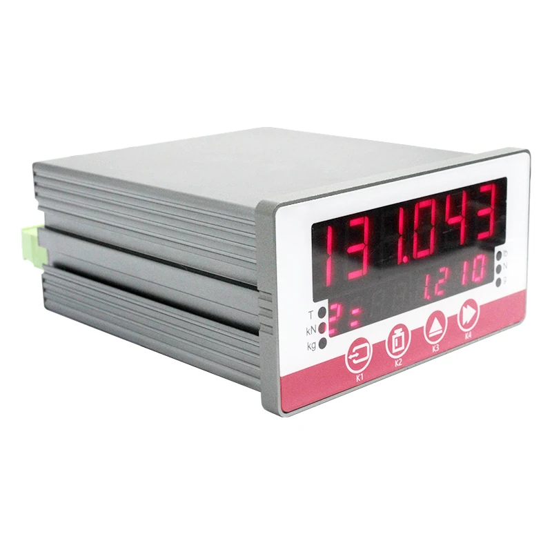 Load Cell Indicator Digital Force Gauges Instrument Rs485 Controller High Accuracy 4-20amA Amplifier Weighing 0-10V Upper Limit