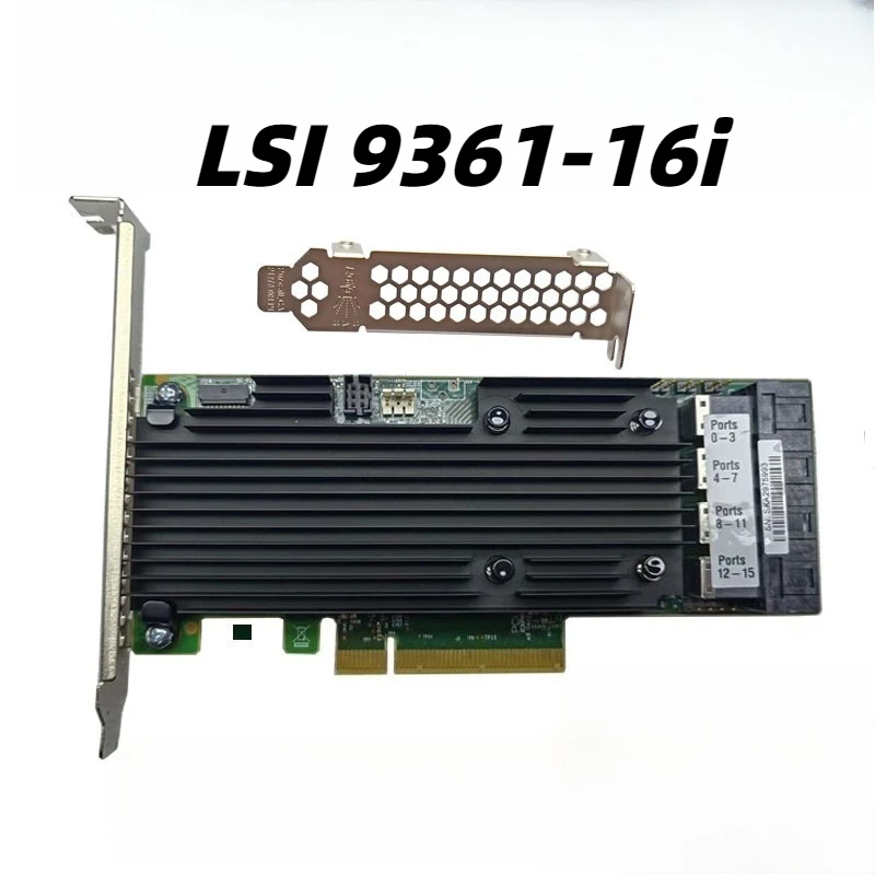 

MegaRAID LSI 9361-16i 2GB Cache SAS RAID Controller Card for Server Storage