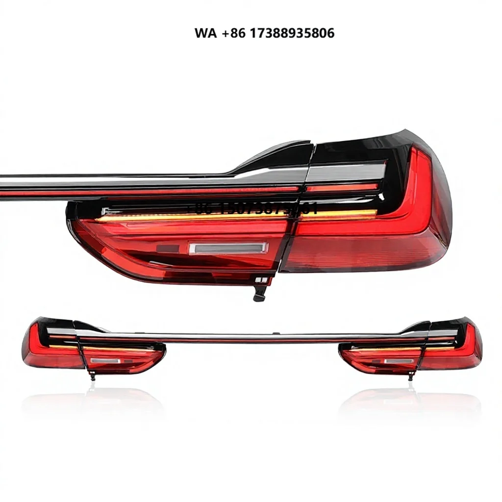 High Quality 12V PP+PC Car Tail Light Replacement for 2016-2018 for 7 Series G11 with Flowing Light Warning