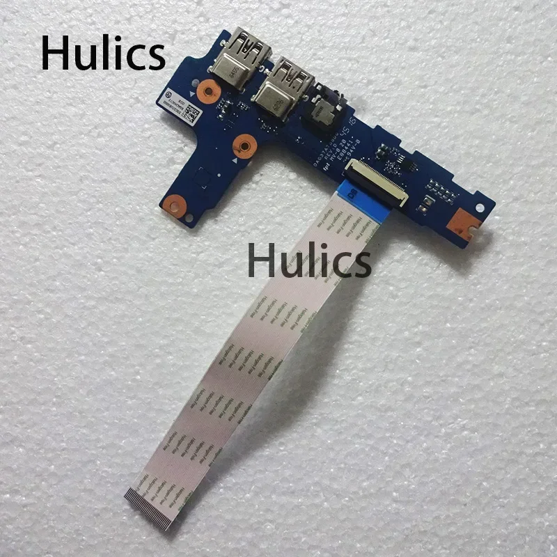 Hulics Used For HP PAVILION 17-AB 17-AB051SA Series POWER BOTTON SWITCH USB AUDIO With Cable DAG37ATB8D0