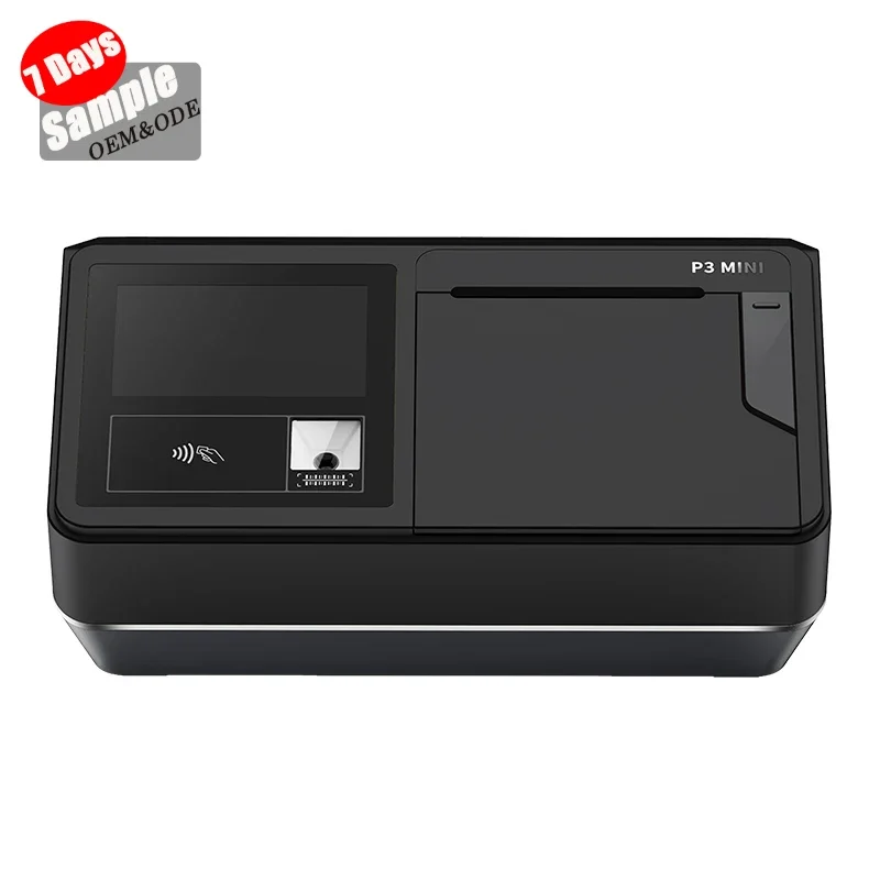 متوفر في المخزون، تحقق من الهوية متعدد الوظائف لسطح المكتب، محطة توقيع الهوية الكل في واحد مع تسجيل الوجه ببصمة الإصبع