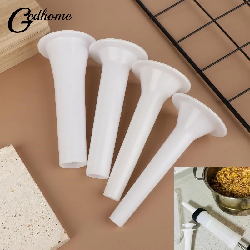 【w】Ручная-насадка-для-клизмы-для-колбас-насадки-для-мясорубки-для-колбас-хот-догов-и-венчиков-белого-цвета