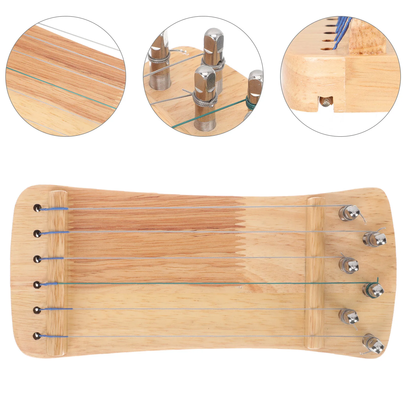 

Guzheng Finger Exerciser Lightweight Wooden Portable Practice Tool For Hand Muscle Memory Finger Flexibility Training Musical
