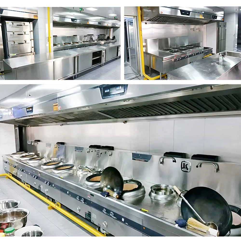 Full Set Of Kitchen Cooking Equipment Stainless Steel Hotel Supplies Restaurant Equipment