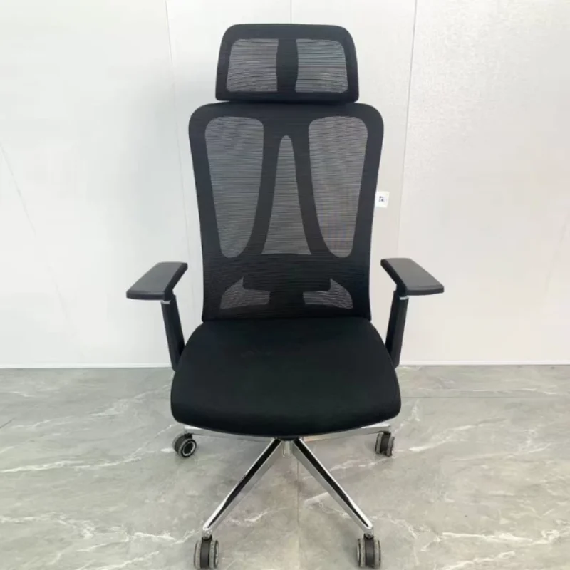With massage function, rotating high, medium and low backrest, leg rest, foot pedal, rotating headrest, armrest, PU mesh fabric