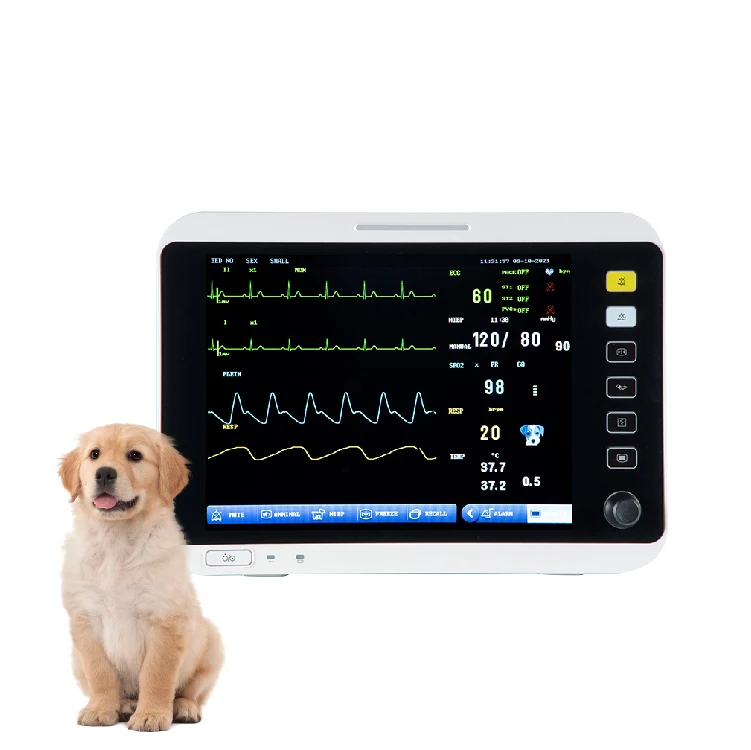 

Animal Use Monitoring Machine Hospital Clinic Vital Signs Icu Veterinary Patient Monitor