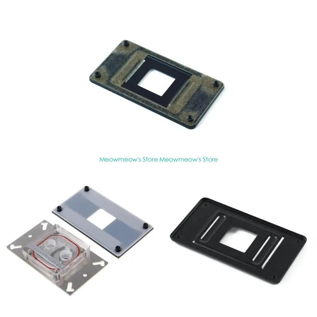 

W91A водяной кулер для процессора ПК, прозрачная крышка, охлаждающий блок для для компьютеров