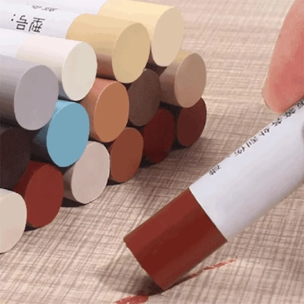 Waterproof Furniture Repair Pen Damaged Scratch Touch Up Floor Repair Pen Wooden Furniture Stains Scratches Wood Repair Crayon