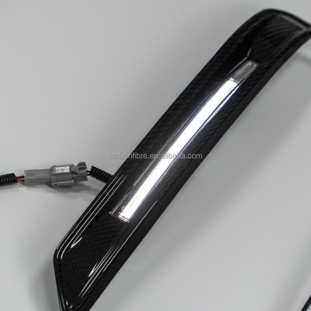 Dry Carbon Fiber 2019Y- W464 G63 Fog Lights Frame with Lights G-class W463A Car Accessories Front and Rear Exteriors Auto Parts