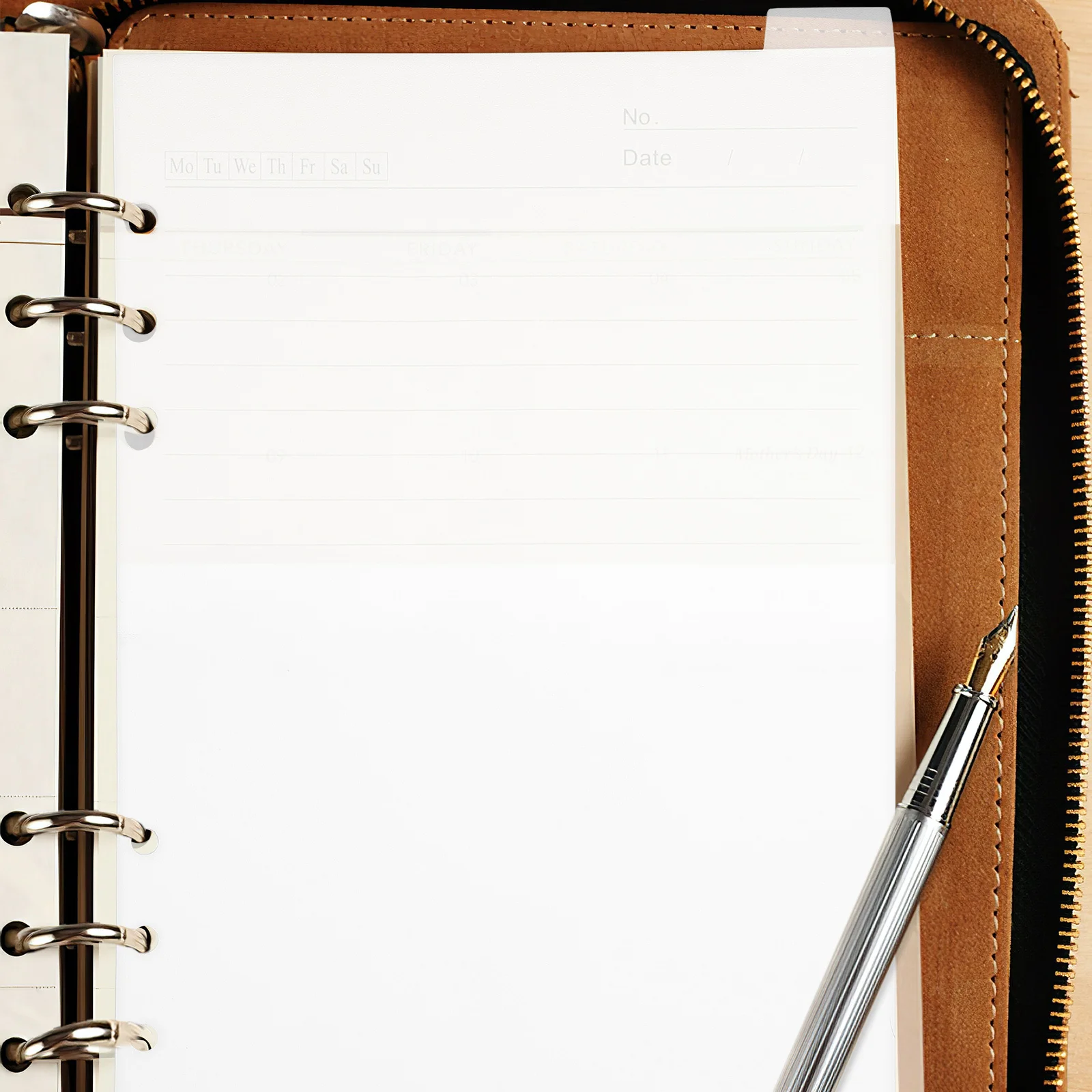 Clear Binder Dividers A5 Notebook Divider PVC Tab Dividers Binder Page Dividing Supply Save Time Notebook Accessory