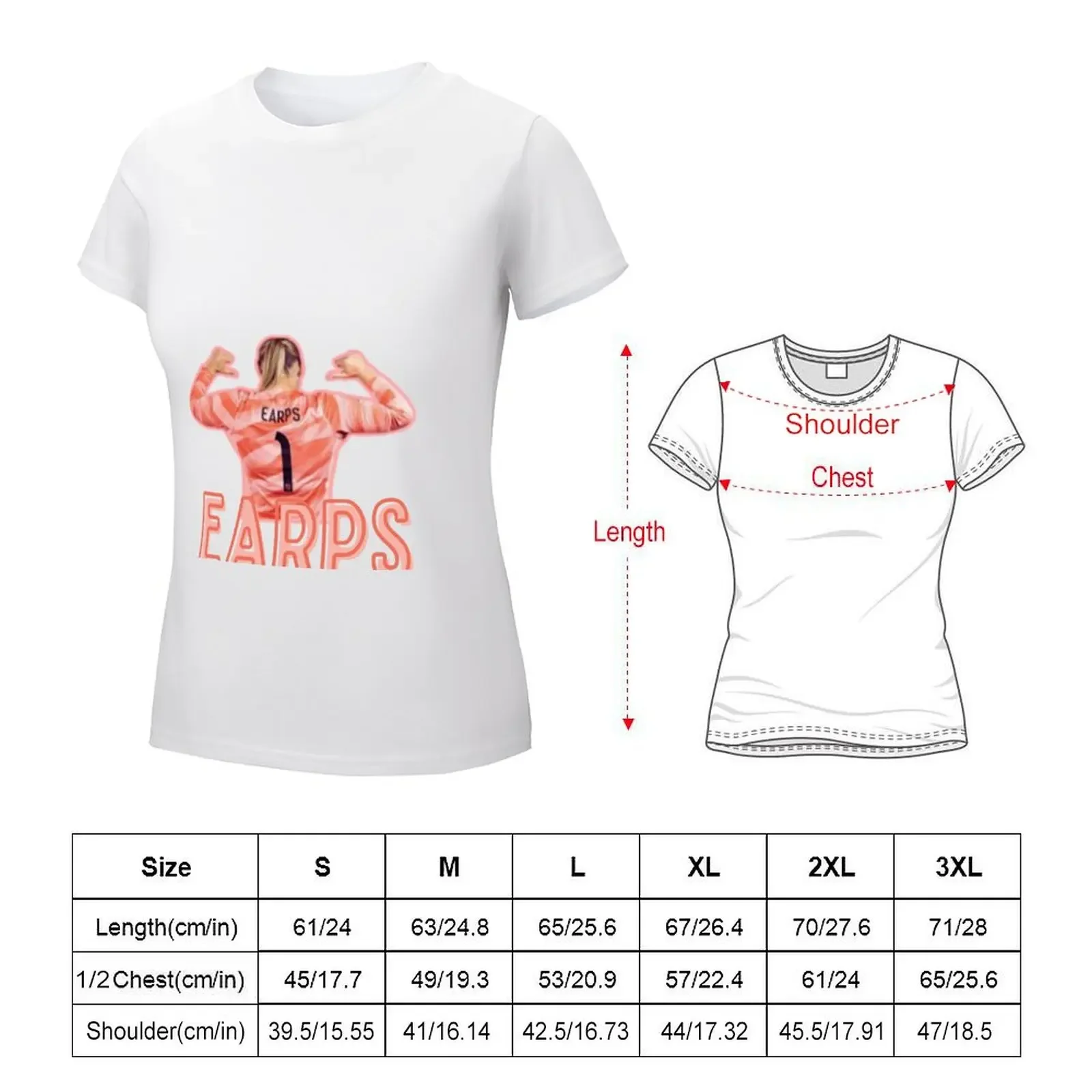 Earps soccer player T-shirt cute clothes vintage clothes Aesthetic clothing t shirt for Women