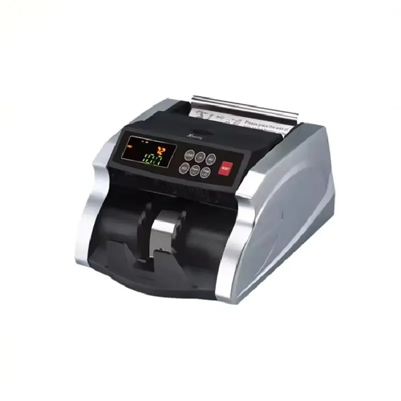 Money Counter Machine - Large LED Display Counterfeit Detection Bill Counter Money Couting Machine with UV/MG/IR Detection