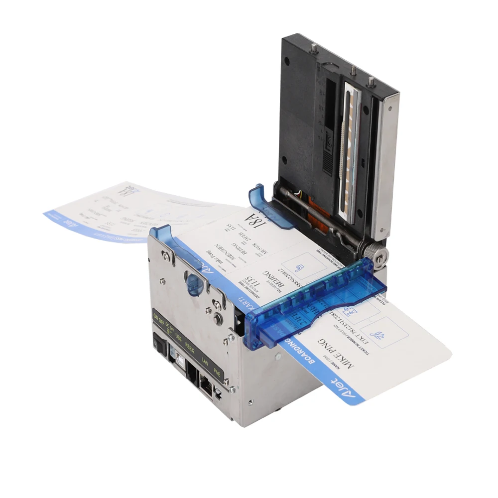 80mm High-Speed Thermal Printer 150mm/s Printing Speed with Auto Cutter Perfect for Ticket Printing
