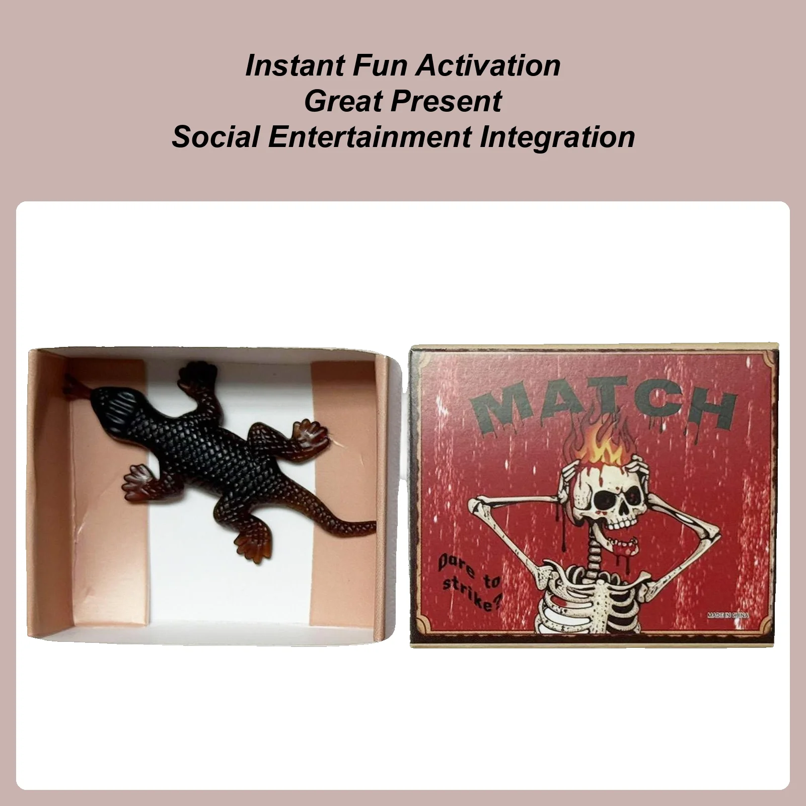 

Pranks for Adults Funny Realistic Snake Party Decorations Trick Prank Items for Christmas Birthday April Fools Offices Party