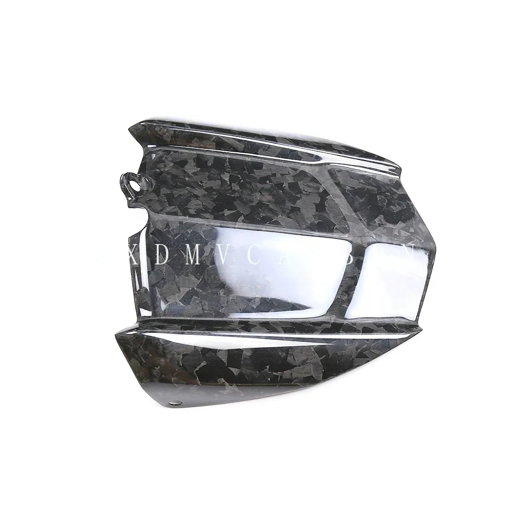 اكسسوارات الدراجات النارية 100% 3K ألياف الكربون الحاجز الخلفي قطعة من نسيج الحاضنة لياماها MT09 FZ09 XSR900 2013-2019 #6