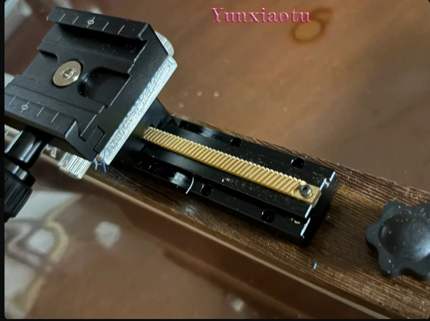 X-axis Displacement Platform LWX25-40/60-L50/100/150/200/300, Dovetail Groove Rack and Pinion Linear Slide