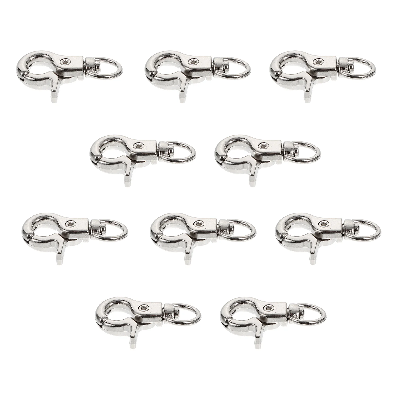 10 Pcs Chicken Roosting Bars Birdcage Lock Hooks Anti-escape Latch Safety Clip Birds Heavy Duty Snaps Cages