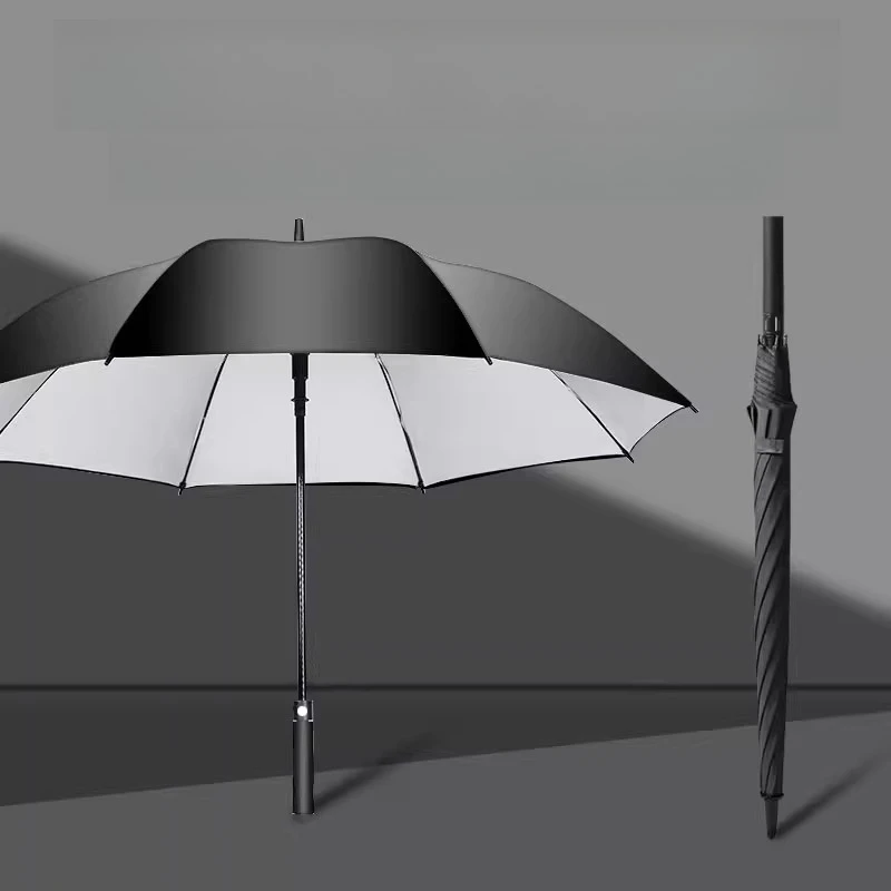 

Auto Double Golf Umbrella, Oversized Windproof Long Handle, UV Protection Shaft, Heavy Duty 2-Person Canopy