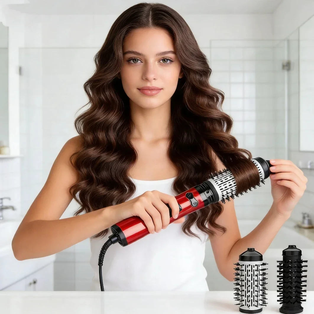 Automatic Rotating Curling Iron Temperature Control Styling Drying and Humidification for Voluminous Fluffy Curls