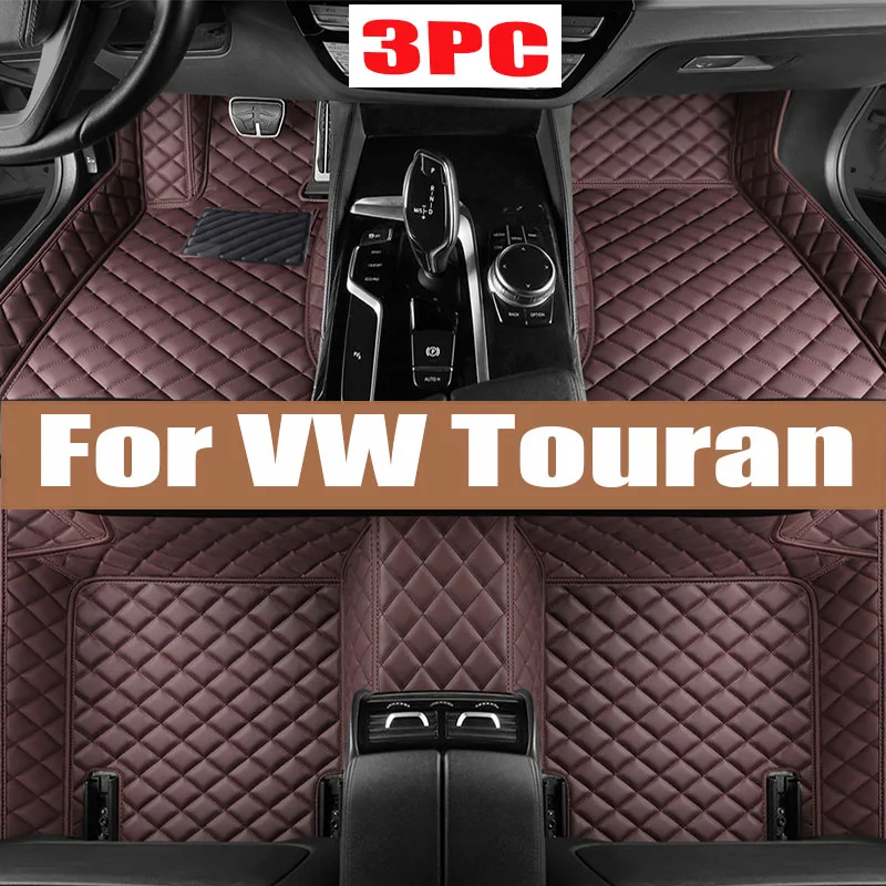 

Car Floor Mats For VW Touran 2008-2015 DropShipping Center Auto Interior Accessories 100% Fit Leather Carpets Rugs Foot Pads