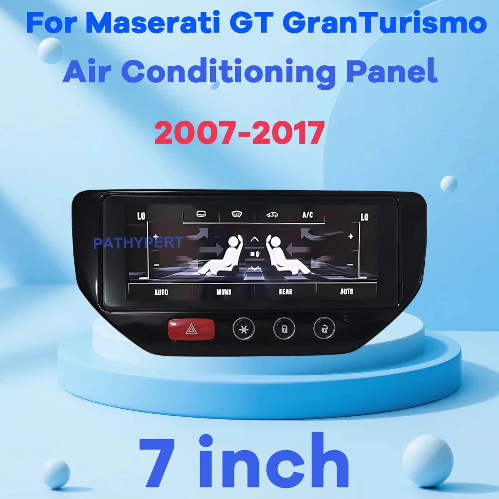 7-inch IPS LCD Touchscreen For Maserati GT GranTurismo 2007-2017  Supports Both Left And Right Rudders Plug And Play Car System