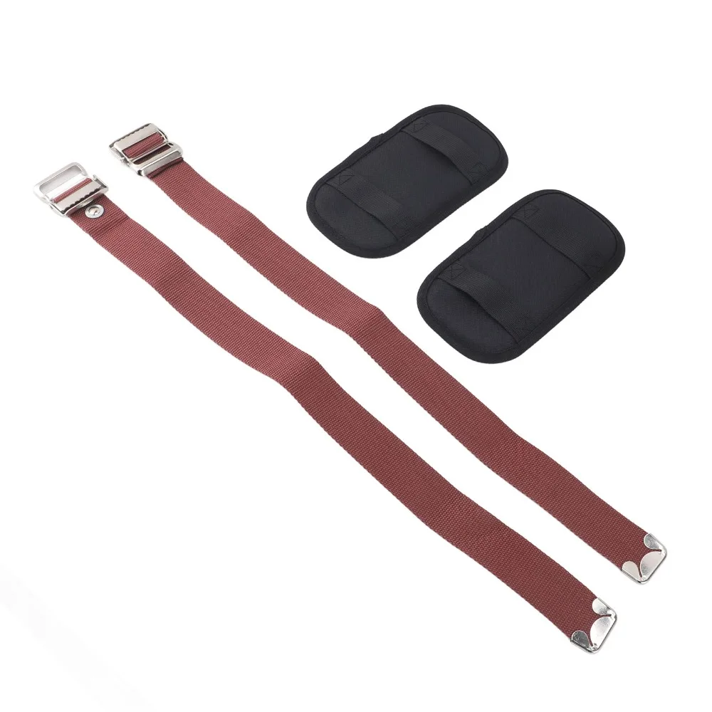 2Pcs Nylon Material Stilts Strap Adjustable Design Replaceable Pad Stilts Accessory Wear Resistant Strap Set