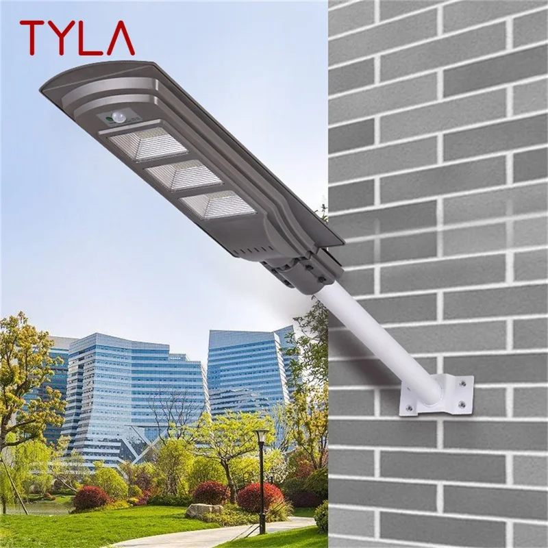 

TYLA Solar Wall Light Outdoor LED Waterproof IP65 Modern Patio Garden Human Body Induction Street Lights For Home Porch Garden