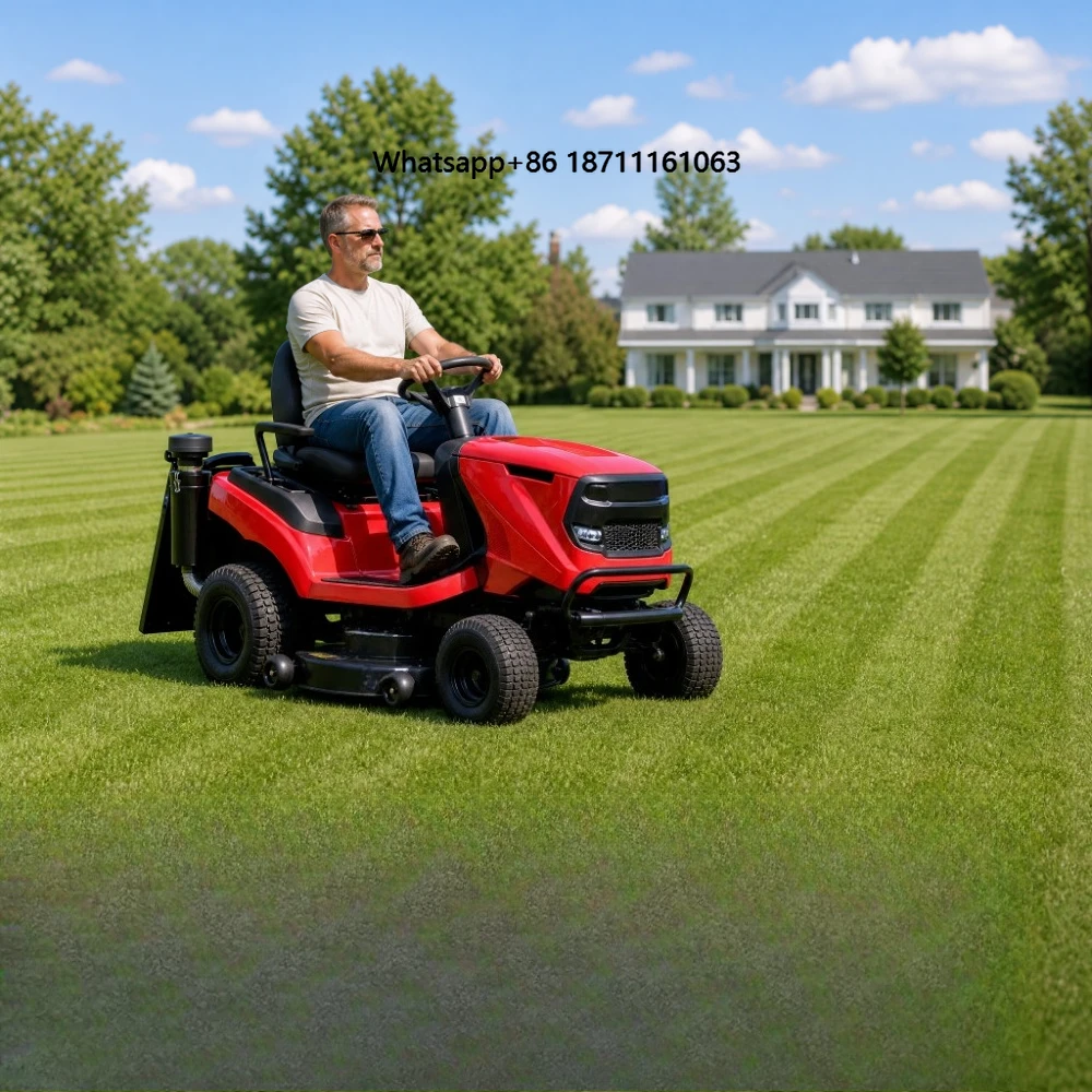 Hot Sale  Ride-On Lawn Mower & Tractor with 24V Power DIY Industrial Grade Riding Lawn Mower