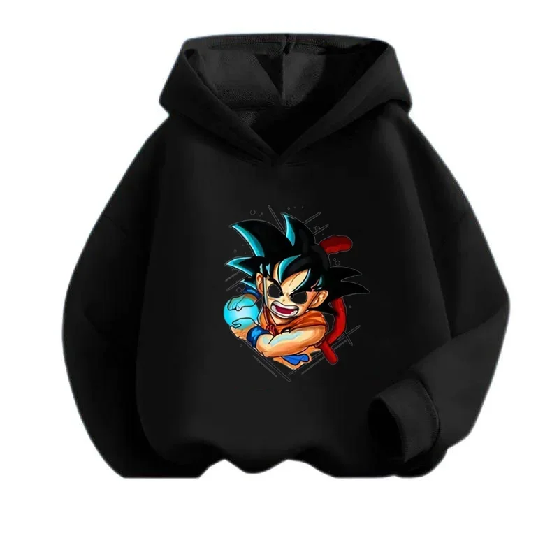 Sweat-Shirt à Capuche pour Bébé Garçon et Fille de 2 à 12 Ans, Vêtement de Printemps, Motif Dragonball OupillGoku, Y-Boy, 2024