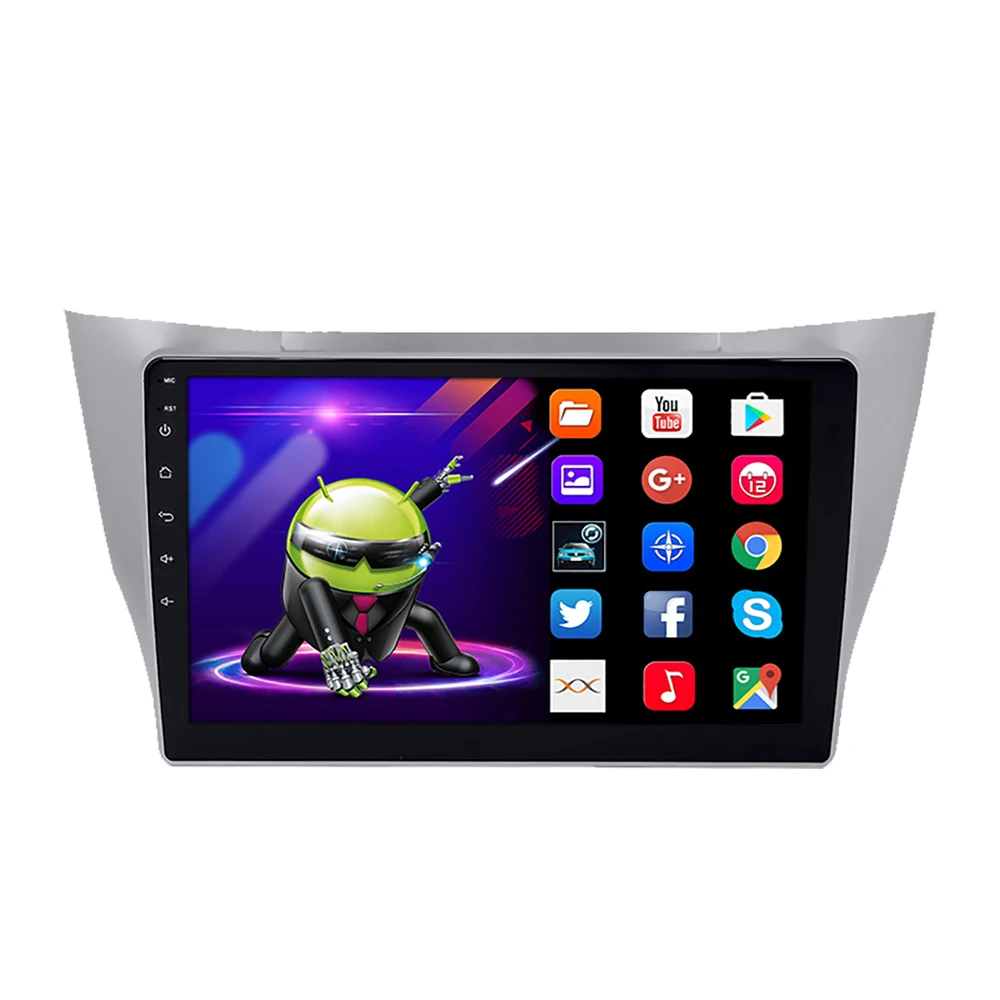 Car Autoradio for Lexus RX300 RX330 RX350 RX400H II 2 2003 - 2009 Android 2 Din Car Dvd Audio Player With Navigation