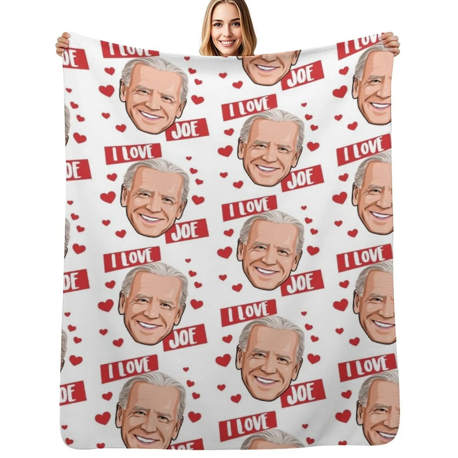 I Love Joe Throw Blanket Luxurious Soft Blanket Holiday Gift for Family