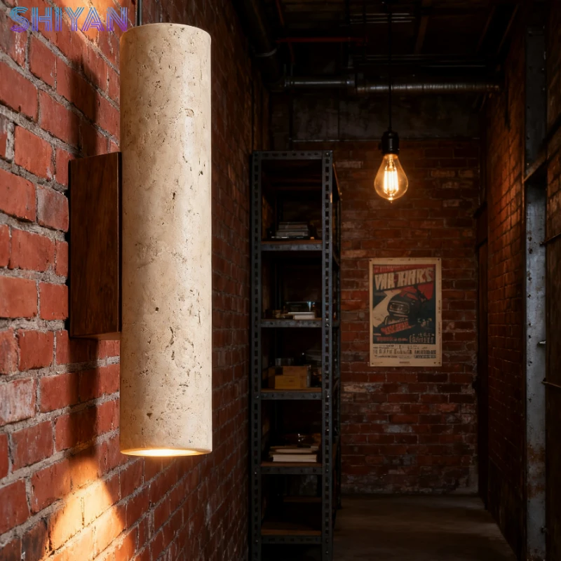 

Ваби-саби желтый пещерный камень светодиодный настенный светильник скандинавский минималистичный фон для гостиной, спальни, изголовья, домашний декор, светильник