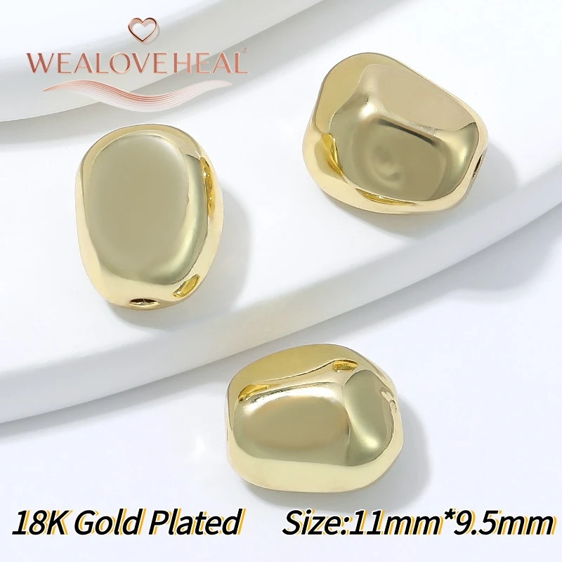 schmuckherstellung zubehör,perlen für schmuckherstellung,18x6,5mm massive geschmolzene Textur-Röhren-Abstandshalterperlen, 18K vergoldetes Messing, lange Nudel-Abstandshalter für Armbänder,Halsketten und Schmuckzubehör – Detail 21