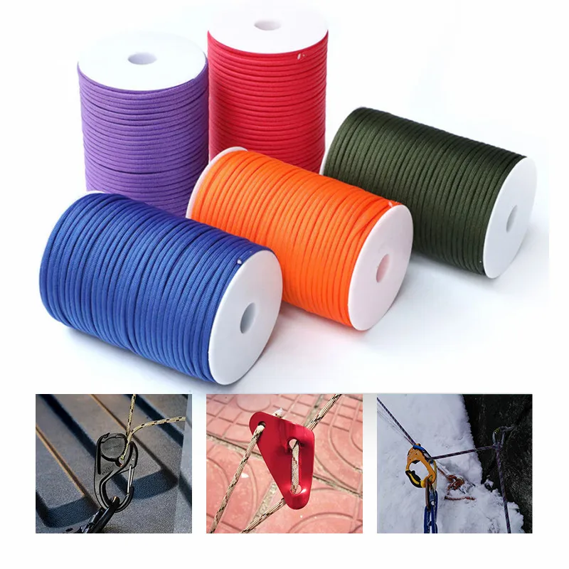 

Паракорд военный тактический, 7 нитей, 4 мм, 550