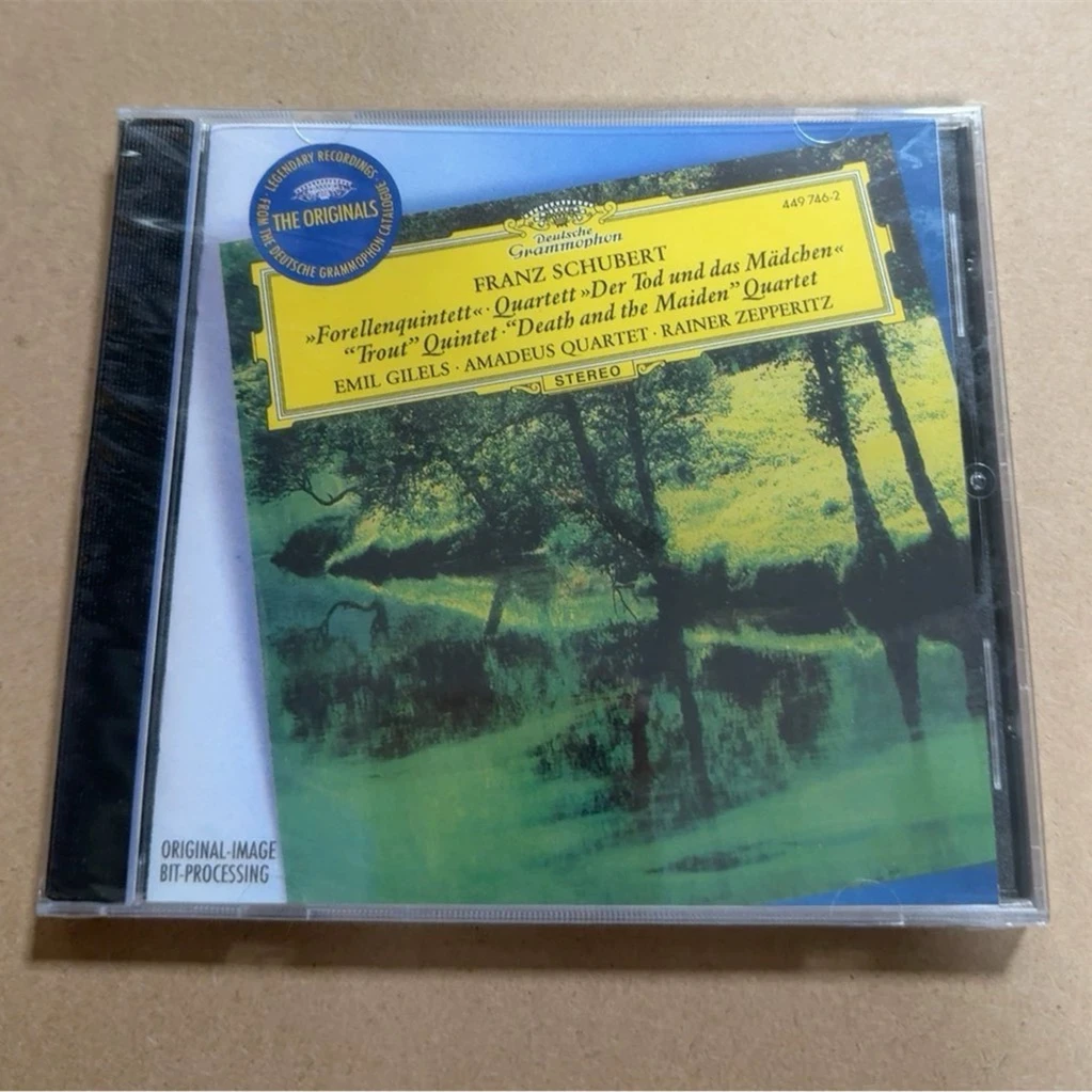 

Classical Rainer Zepperitz Amadeus Quartett Music CD Forellenquintett Album Music Record Cosplay Walkman Car Soundtracks Box