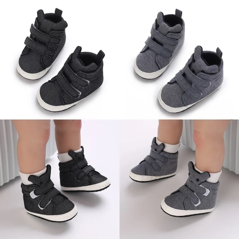 

Spring and Autumn New Style 0-1 Year Old Men's and Women's Baby Shoes Soft Bottom Cartoon Fashion Baby Shoes