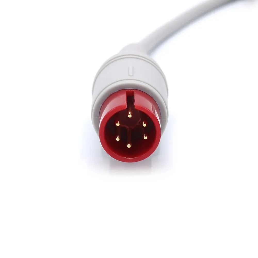 Compatible AAMI IBP Adapter Cable for PVB Transducer 6-Pin 3.2m Far Infrared Disinfecting