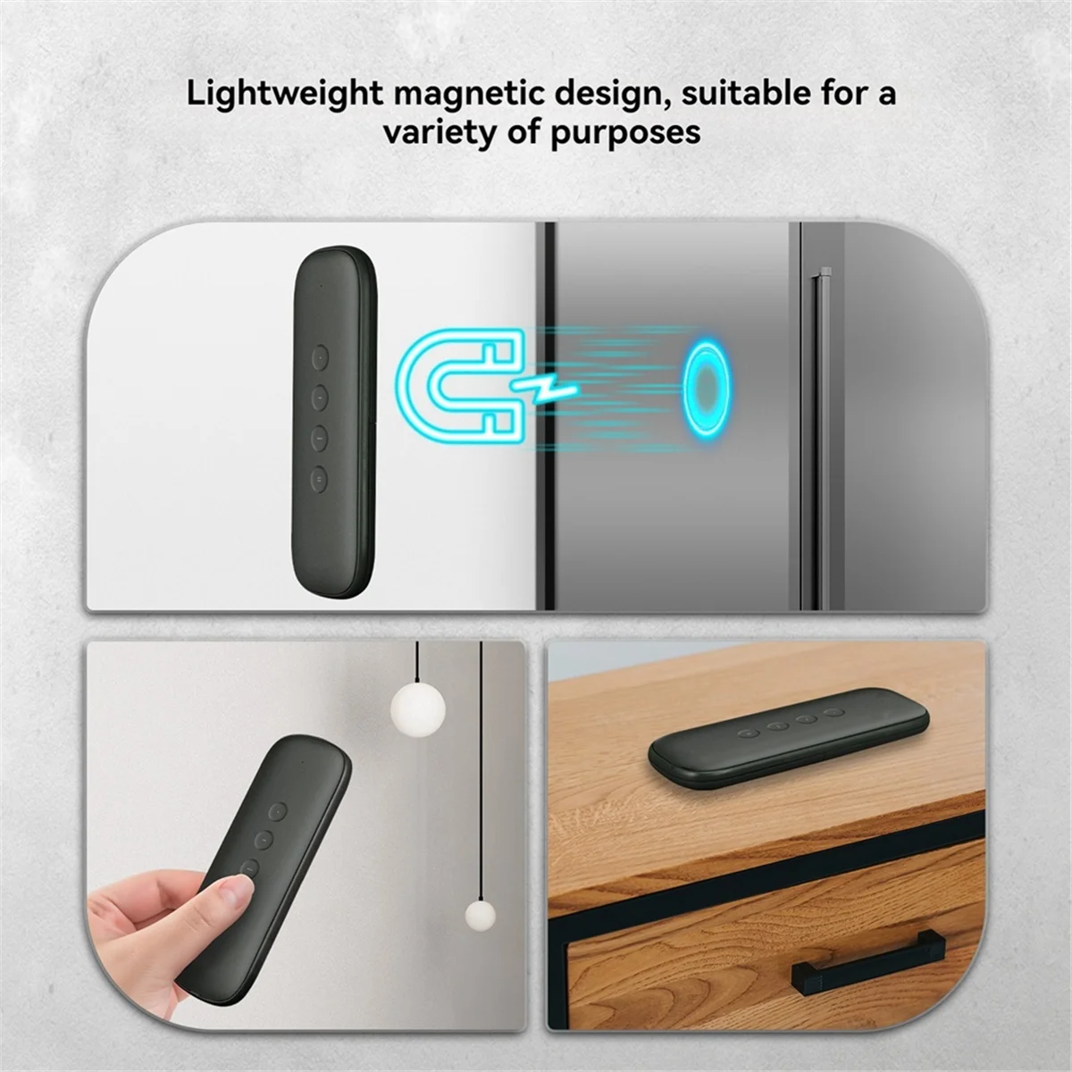 AA91 Tuya ZigBee Smart Scene Switch 4 Button Wireless Smart Switch Button Controller for Light Strip Curtain Motor Smart Home