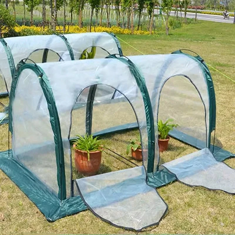 Plant insulation shed Flower shed Free assembly greenhouse Warm greenhouse in winter collapsible flower frost cover outdoor heat