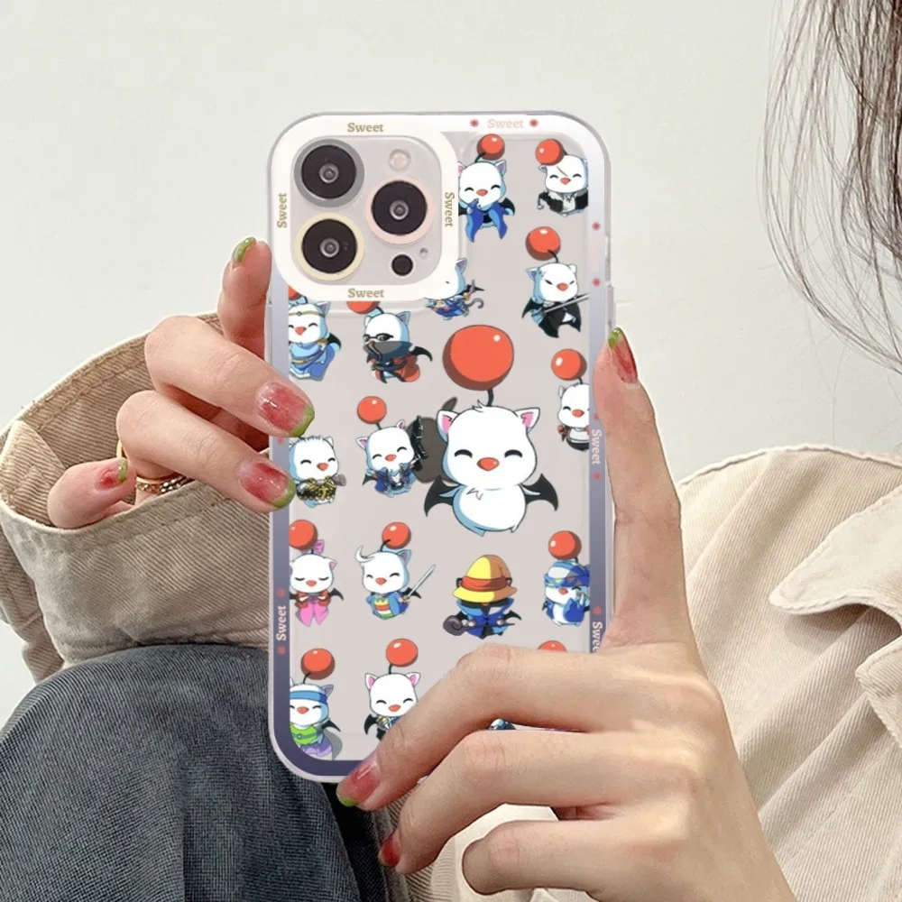 Final Fantasy Moogle Phone Case For Samsung S 20 S 21 S 22 S 23 Lite Plus Ultra Mobile Cover