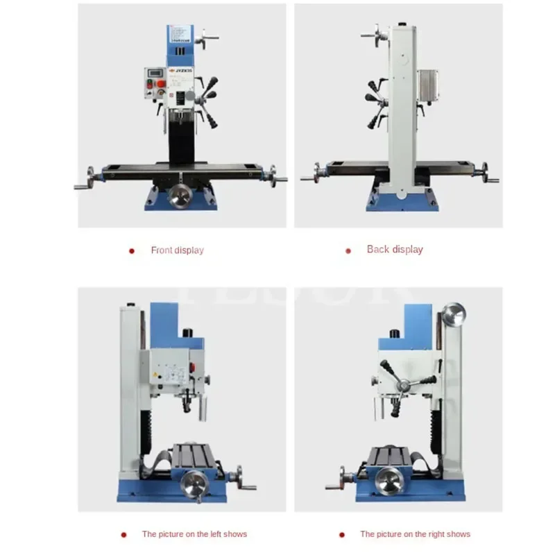 Perceuse sans balais à affichage numérique à trois axes, propositions muettes et fraiseuse, presse, ajouter un couteau automatique