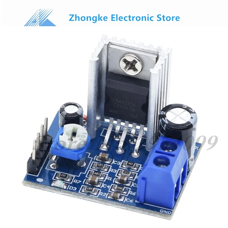 NEW 5pcs 6-12V Single Power Supply TDA2030A Audio Amplifier Board Module High-quality for relay module