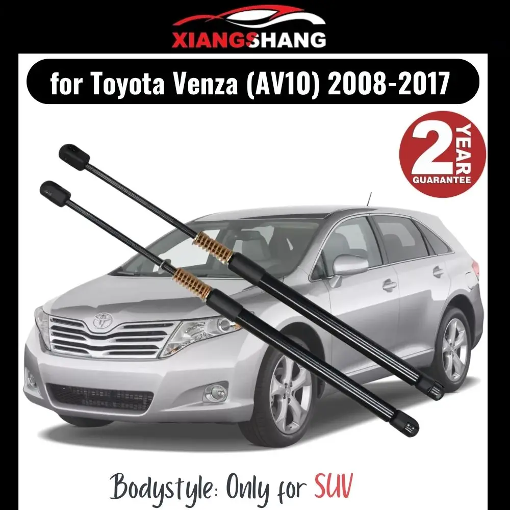 

2pcs Rear Tailgate Damper for Toyota Venza 1st Gen (AV10) 2008-2017 SUV Tailgate WITH SPRING Trunk Boot Gas Charged Gas Struts