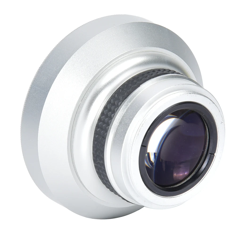 

Additional Fisheye Lens Silver Strong Applicability 37mm 0.25X Super Fisheye Additional Lens for 37mm Caliber Camera Lenses